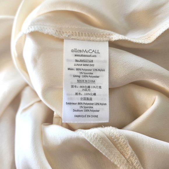 Alice McCall dress Lunar Eclipse mini long sleeves size 12 - Picture 14 of 16